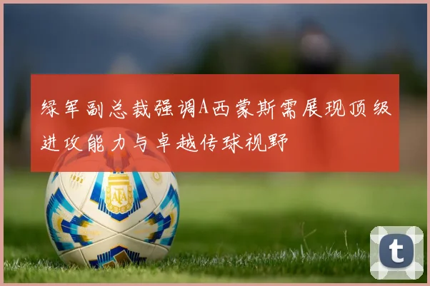 绿军副总裁强调A西蒙斯需展现顶级进攻能力与卓越传球视野