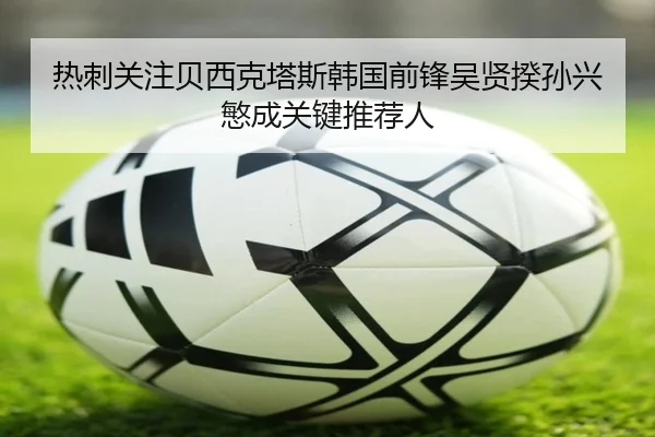 热刺关注贝西克塔斯韩国前锋吴贤揆孙兴慜成关键推荐人 - Yabo